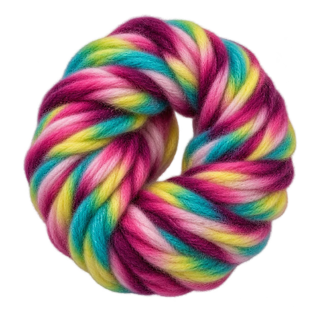 Acrylic Roving — Baly yarn photograph — illustrative scene