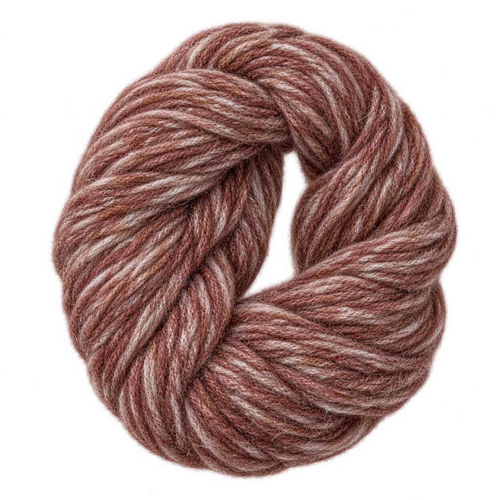 Acrylic Nylon Blend Melange — Baly yarn photograph — illustrative scene