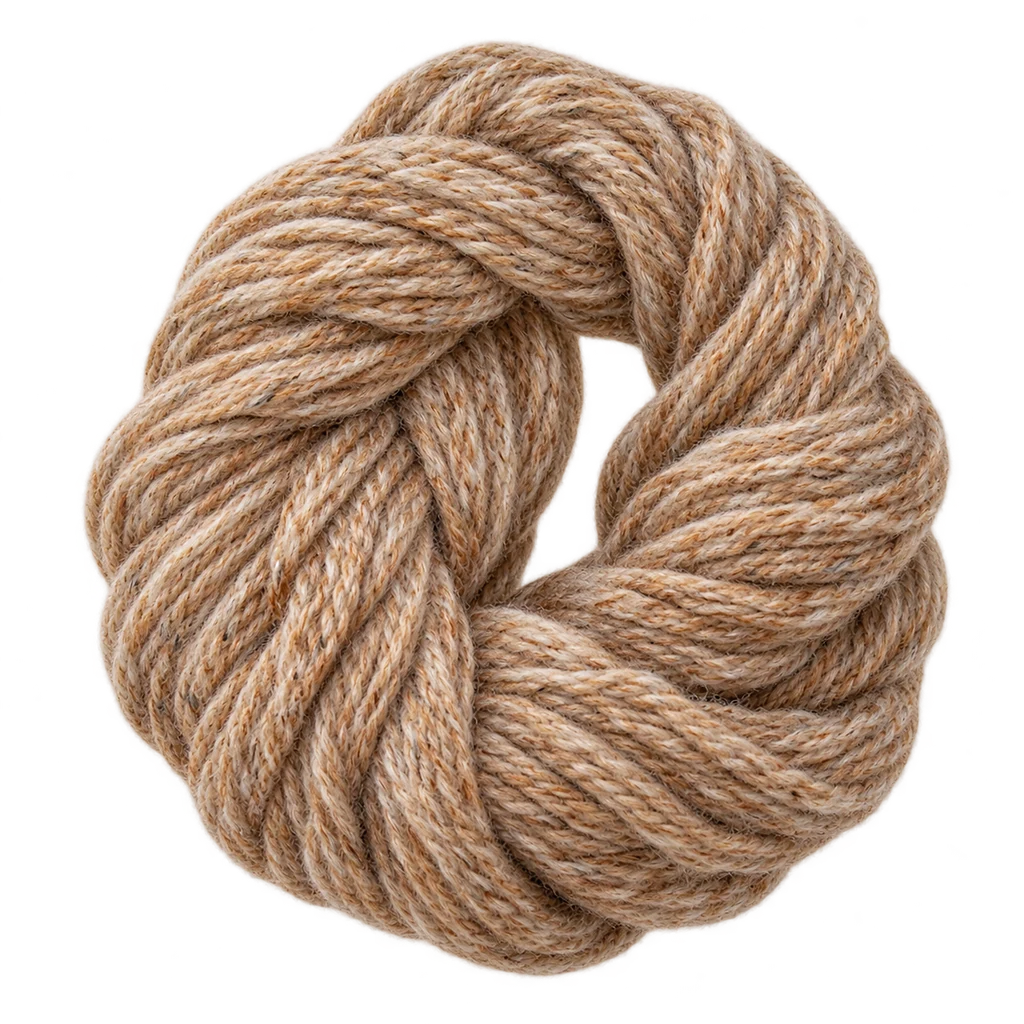 Acrylic Nylon Blend — Baly yarn photograph — illustrative scene