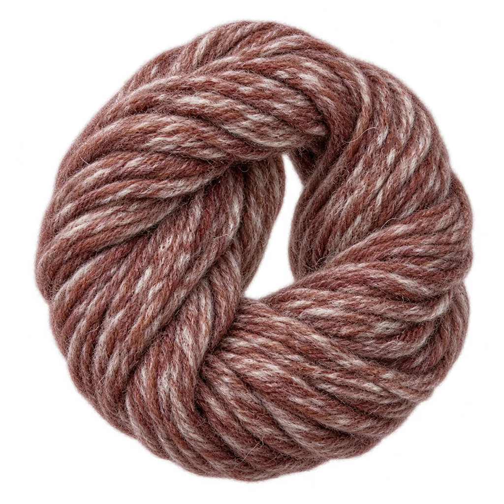 Acrylic Nylon Blend Melange — Baly yarn photograph — illustrative scene