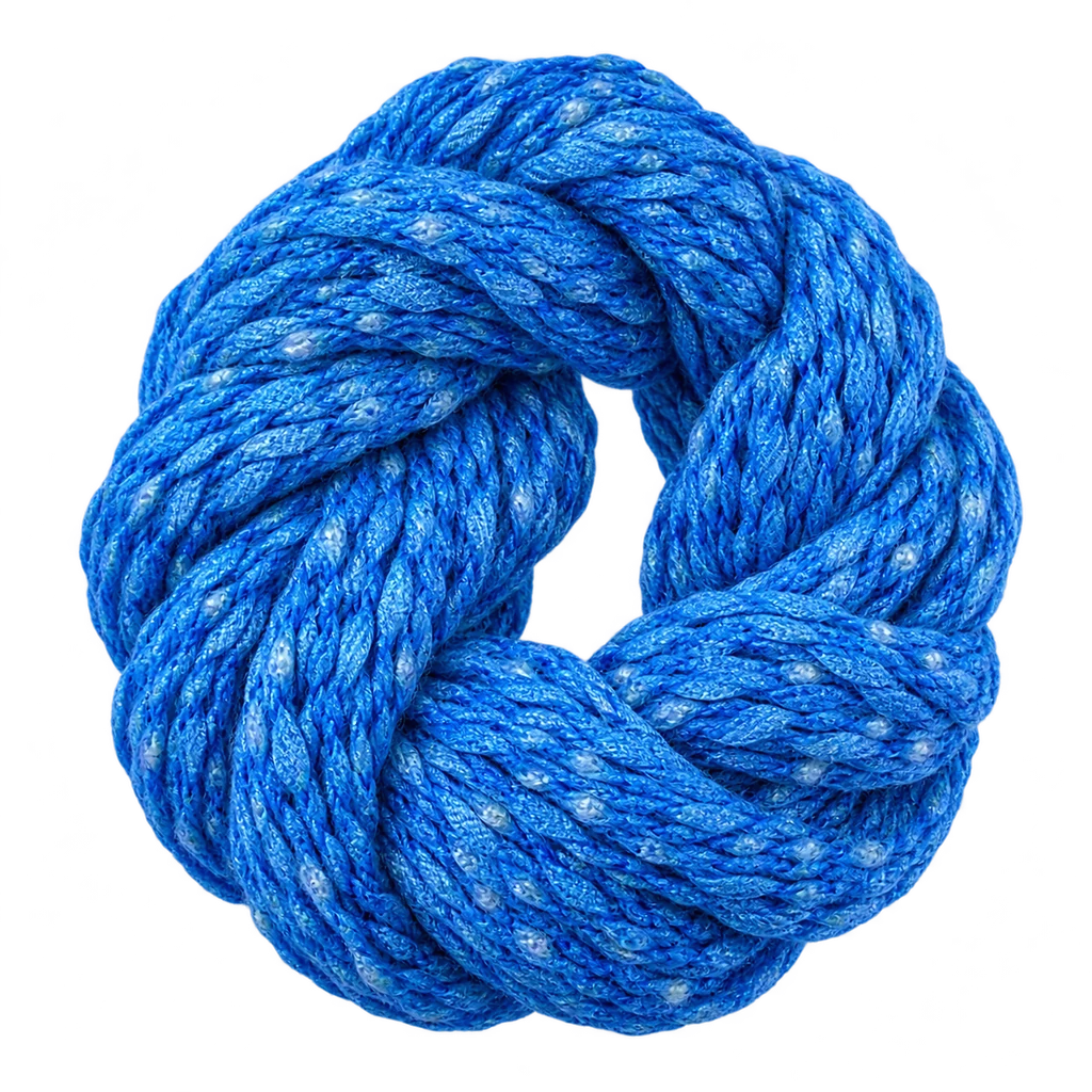 Acrylic Nylon Tape Blend — Baly yarn photograph — illustrative scene