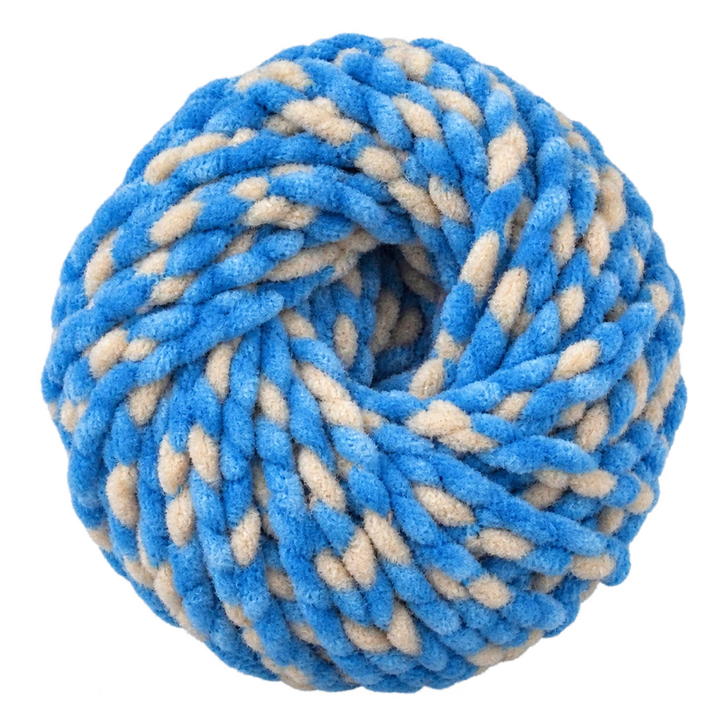 Polyester Chenille — Baly yarn photograph — illustrative scene