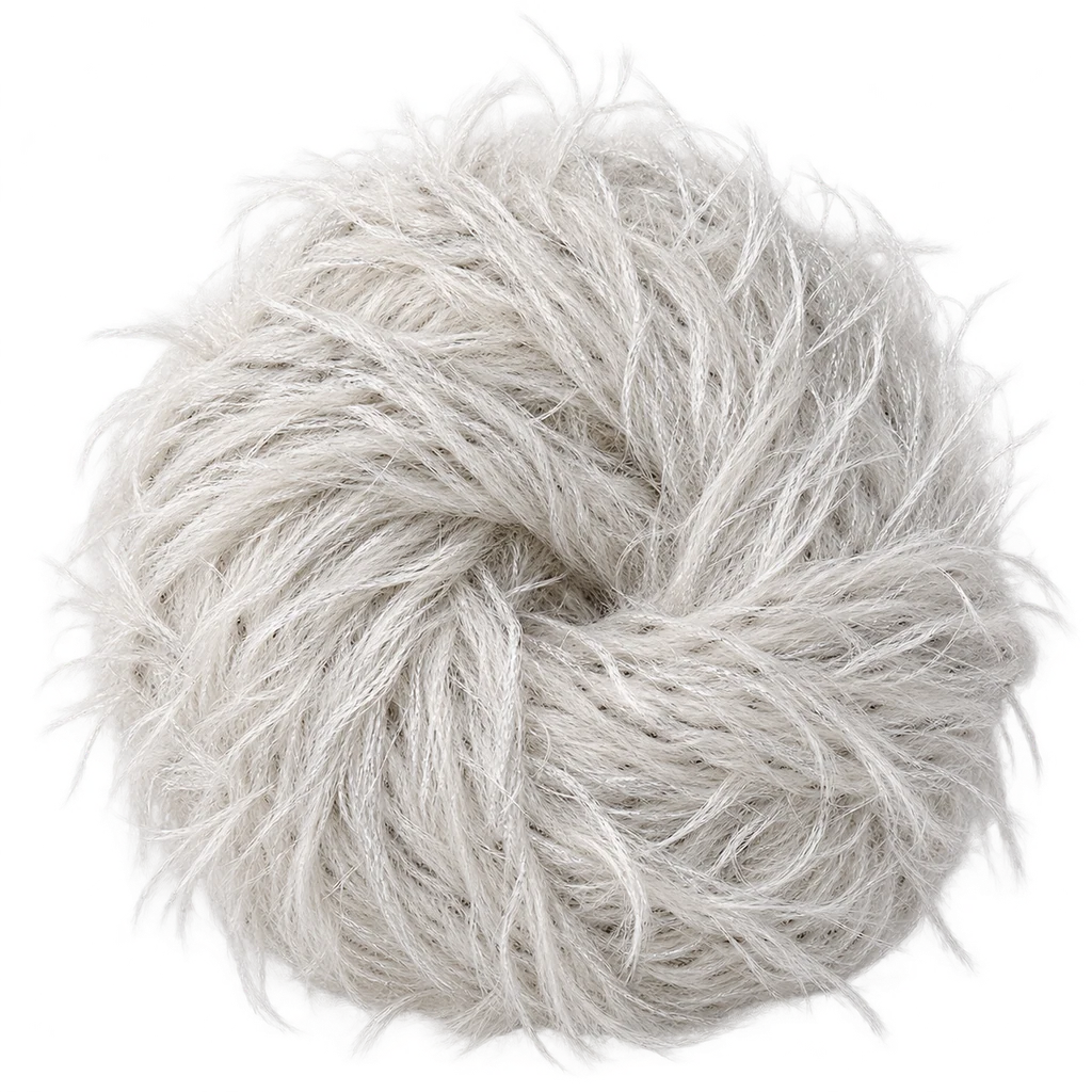 Polyester Feather — Baly yarn photograph — illustrative scene