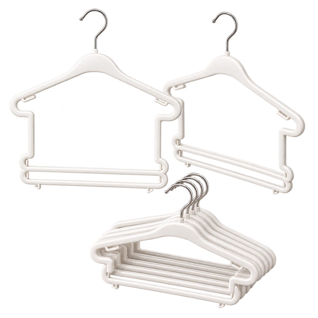 A Wide Variety of Baby Hangers — Baly product photograph — illustrative scene