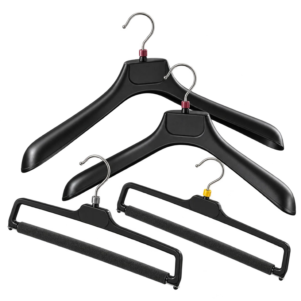 Suit / Jacket Hangers — Baly product photograph — illustrative scene