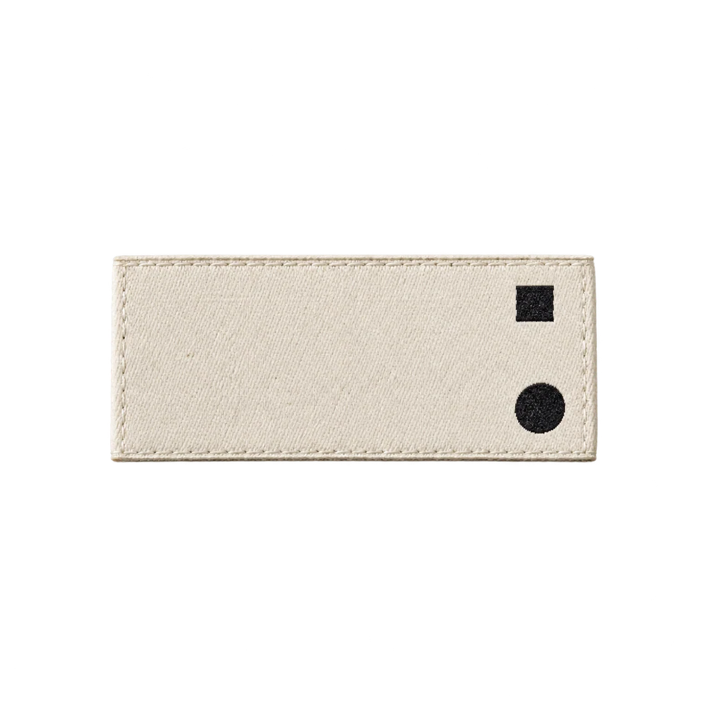 Woven Label — Baly product photograph — illustrative scene