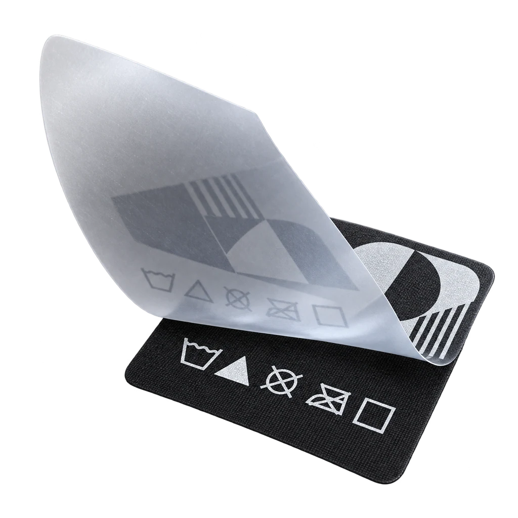 Heat Seal Sticker — Baly product photograph — illustrative scene