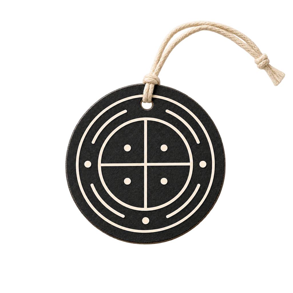 Hang Tag Printing — Baly product photograph — illustrative scene