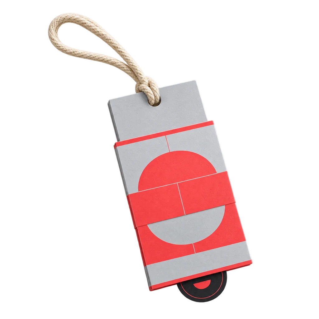 Hang Tag Printing — Baly product photograph — illustrative scene