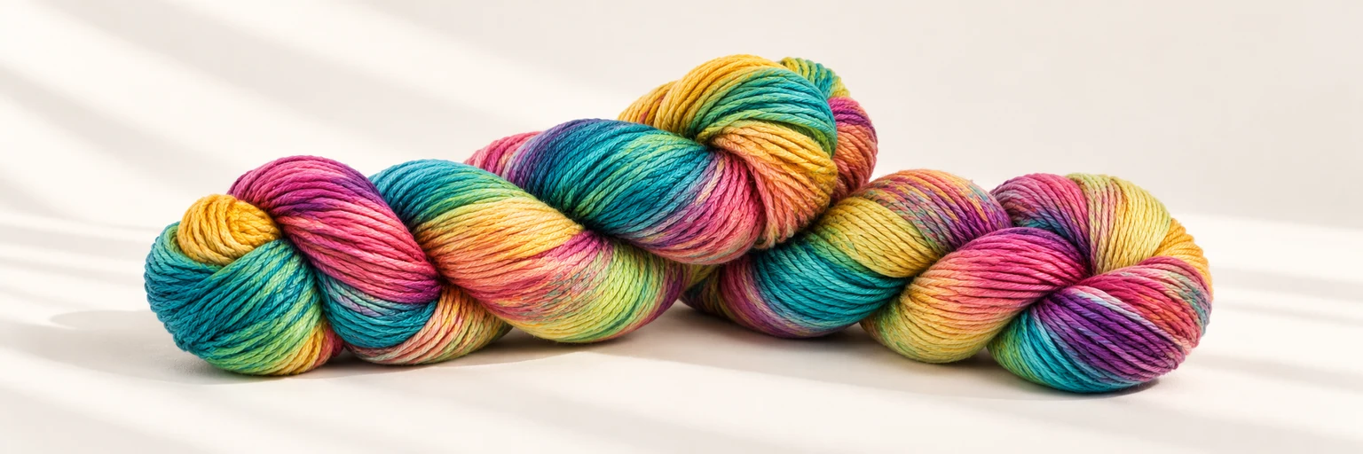 Spray Hank Yarn Dyeing — Baly — illustrative scene