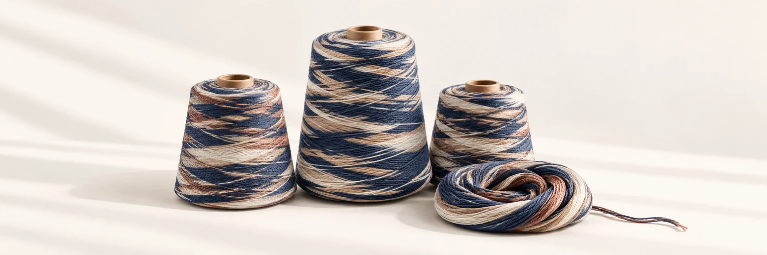 Space Yarn Dyeing — Baly — illustrative scene